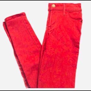 Old Navy Jeans - Woman’s Old Navy Red Mid- rise Skinny Jeans Size 0 Old Navy Jeans - Woman’s Old Navy Red Mid- rise Skinny Jeans Size 0